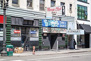 <span class="mw-page-title-main">Mary's Club</span> Strip club in Portland, Oregon, U.S.