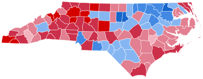 North Carolina Presidential Election Results 2012.svg