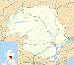 Forteviot is located in Perth and Kinross