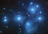 The Pleiades, an open cluster of stars