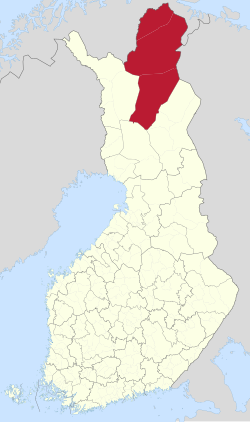 Location of Northern Lapland