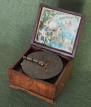 <span class="mw-page-title-main">Polyphon</span> Disc-playing music box