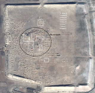 <span class="mw-page-title-main">Qatna</span> Archaeological site in Syria