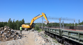 Railway troops on the construction of BAM-2. July 2022