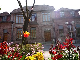 The town hall in Rieulay