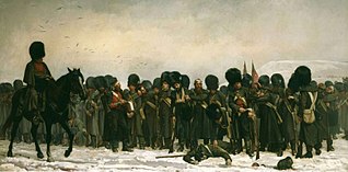 <i>The Roll Call</i> 1874 painting by Elizabeth Thompson, Lady Butler