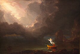 Thomas Cole - The Voyage of Life Old Age, 1842 (National Gallery of Art)