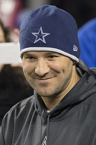 <span class="mw-page-title-main">Tony Romo</span> American football player and television analyst (born 1980)