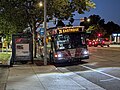 * Kandidimi SCVTA bus number 0209, a Gillig Low Floor HEV, serving route 26 eastbound at Campbell Ave and Bascom Ave in Campbell, California at nighttime. The destination sign on the front reads "26 EASTRIDGE". --Grendelkhan 11:22, 16 September 2024 (UTC) * Nuk u miratua Insufficient quality: low level of detail. --Peulle 11:29, 16 September 2024 (UTC)