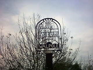 <span class="mw-page-title-main">Walpole, Suffolk</span> Human settlement in England