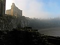 The Great Tower of the castle, above the Wye