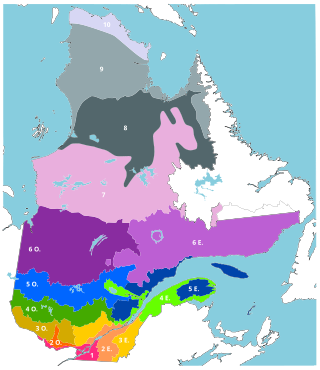 <span class="mw-page-title-main">Ecological regions of Quebec</span>