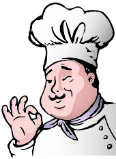 The chef's kiss Chef icon.svg