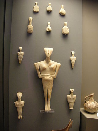 <span class="mw-page-title-main">Cycladic art</span> Pre-Greek artistic tradition