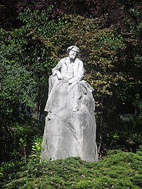 Monument à Alphonse Daudet (1901), Paris, jardins des Champs-Élysées.