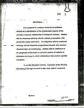 <span class="mw-page-title-main">MKUltra</span> CIA program involving illegal experimentation on human subjects (1953–1973)