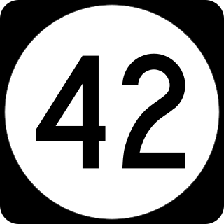 <span class="mw-page-title-main">New Jersey Route 42</span> Highway in New Jersey