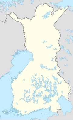 Mapa lokalizacyjna Finlandii