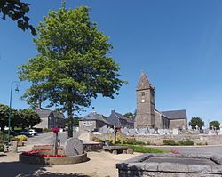 Skyline of Saint-Michel-de-Montjoie