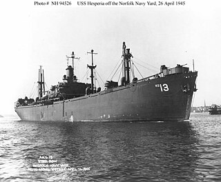 USS <i>Hesperia</i> Cargo ship of the United States Navy