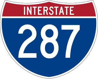 <span class="mw-page-title-main">Interstate 287</span> Interstate Highway in New Jersey and New York