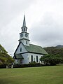 Image of the church, with foreground.