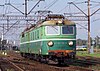 ET40-35 locomotive in Laskowice Pomorskie, Poland