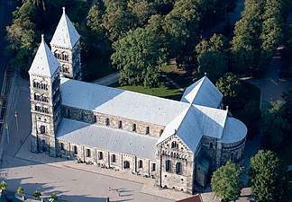 Aerial view from the south east