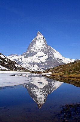 Matterhorn mit Riffelsee