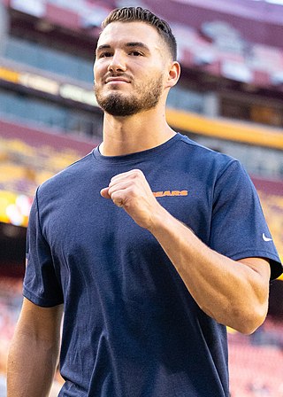 <span class="mw-page-title-main">Mitchell Trubisky</span> American football player (born 1994)