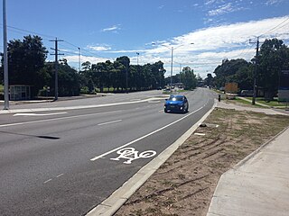 <span class="mw-page-title-main">Mountain Highway</span> Highway in Victoria, Australia