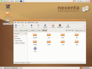 <span class="mw-page-title-main">Nexenta OS</span> Discontinued computer operating system