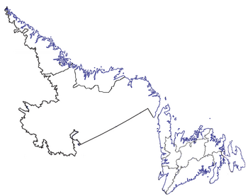 Census Divisions of Newfoundland and Labrador