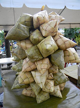 <span class="mw-page-title-main">Pusô</span> Filipino rice cake