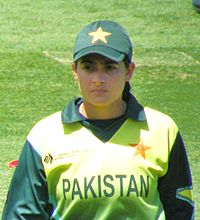 A photograph of Sana Mir