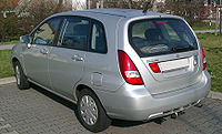 Suzuki Liana hatchback (rear; Germany)