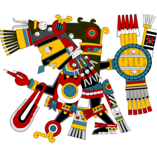 <span class="mw-page-title-main">Tezcatlipoca</span> Aztec deity of darkness and violence