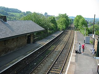 <span class="mw-page-title-main">Whaley Bridge railway station</span> Railway station in Derbyshire, England