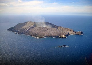 <span class="mw-page-title-main">Whakaari / White Island</span> Island volcano in New Zealands Bay of Plenty