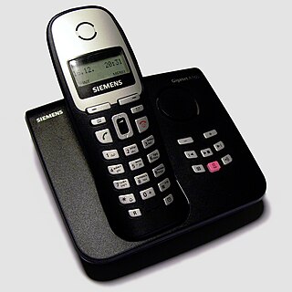 <span class="mw-page-title-main">Digital enhanced cordless telecommunications</span> ITU Standard for cordless telephone systems