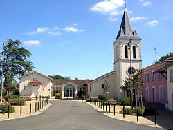 Skyline of Bretagne-de-Marsan