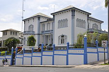 Le Castillo Azul, troisième siège présidentiel situé à Cathédrale, San José et occupé entre 1915 et 1920.