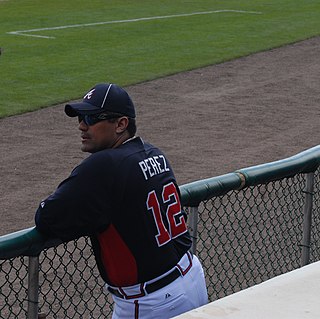 <span class="mw-page-title-main">Eddie Pérez (baseball)</span> Venezuelan baseball player (born 1968)