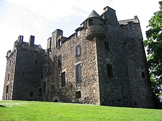 <span class="mw-page-title-main">Elcho Castle</span> Castle in Perth and Kinross, Scotland, UK