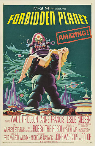 <i>Forbidden Planet</i> 1956 science fiction movie by Fred M. Wilcox