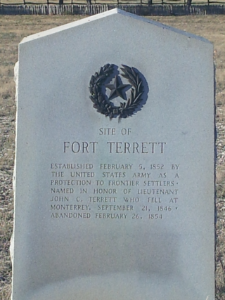 <span class="mw-page-title-main">Fort Terrett, Texas</span> Historic site