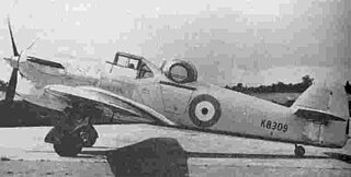 <span class="mw-page-title-main">Hawker Hotspur</span> Type of aircraft