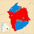 2019 results map