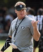 Jon Gruden has coached in four games. Jon gruden.jpg