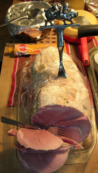 <span class="mw-page-title-main">Christmas ham</span> Ham eaten for Christmas